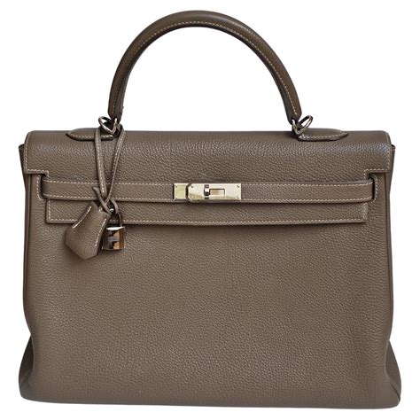 Hermès Kelly 35 Togo Etoupe 